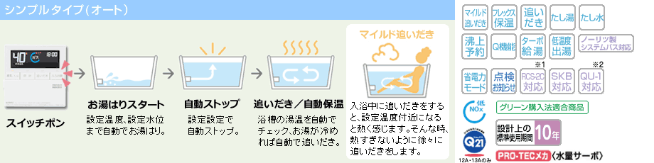 シンプルタイプ（オート）